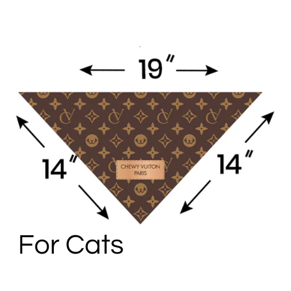 CHEWY VUITON For Cats - Brown